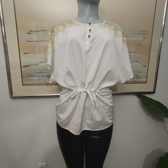 Kenneth Cole Top White Size XS - Picture 8 of 9